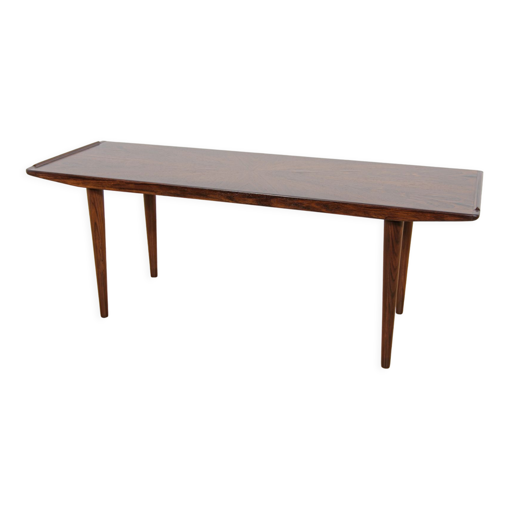 Mid-century Danish coffee table in rosewood, 1970s.
