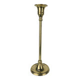 Vintage gold brass candle holder