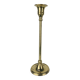 Vintage gold brass candle holder