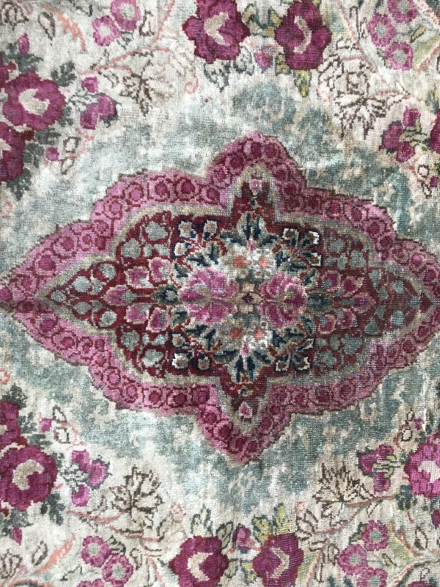 Old Persian rug Mahal handmade 320x420cm