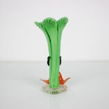 Mid-century glass vase, 1960's.