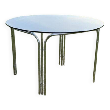 Mid-Century Tubular Chrome Coffee Table, 1960s