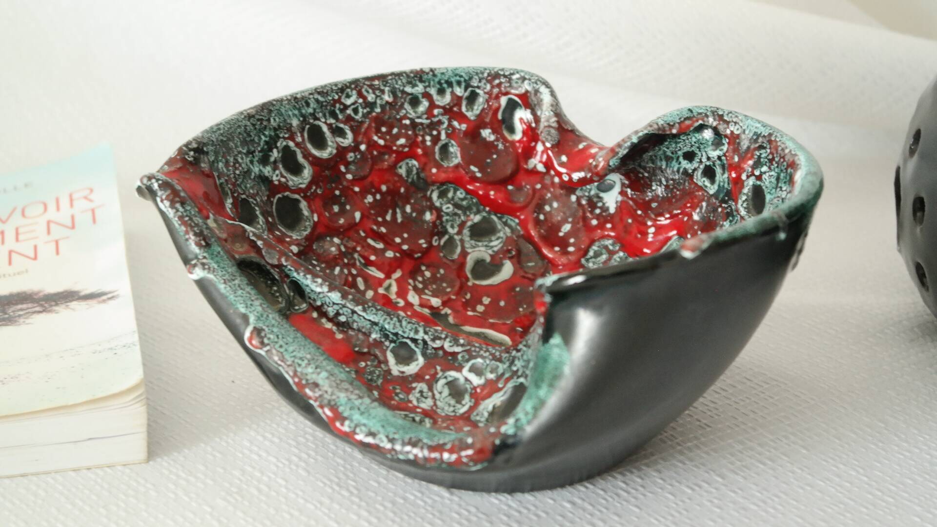 Ceramic catchall workshop of the Cyclops Annecy vintage