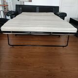 Canapé en cuir convertible