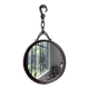 Miroir brutaliste métal et chaîne 1950