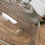 Flat and its arcoroc glass bell