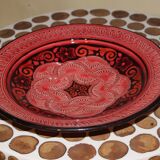 Plat en poterie