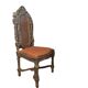 Set of 6 antique Louis XV style chairs – caned & cerused finish