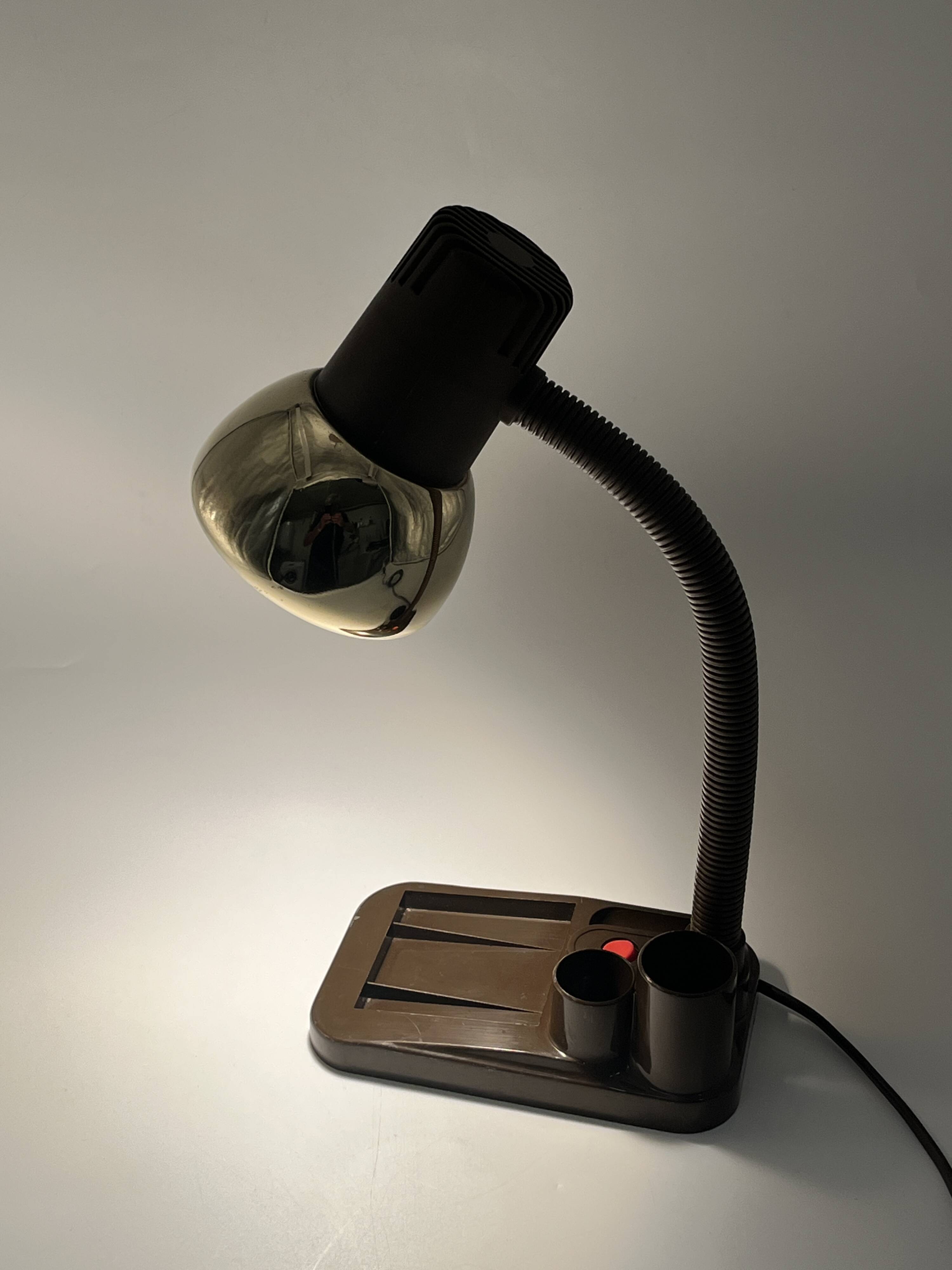 Vintage desk lamp 1980s design organiser