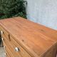 English commode with white handles
