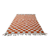 Handmade wool Berber rug 250x150 cm