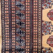 Fine Vintage Pakistani Rug, 290x190 cm Turkoman Bokhara Large, Shabby