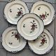 Set of 5 polychrome plates "Velars" Longchamp