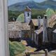 Contemporary Swedish oil painting on panel Gunnar S Malm 1960s