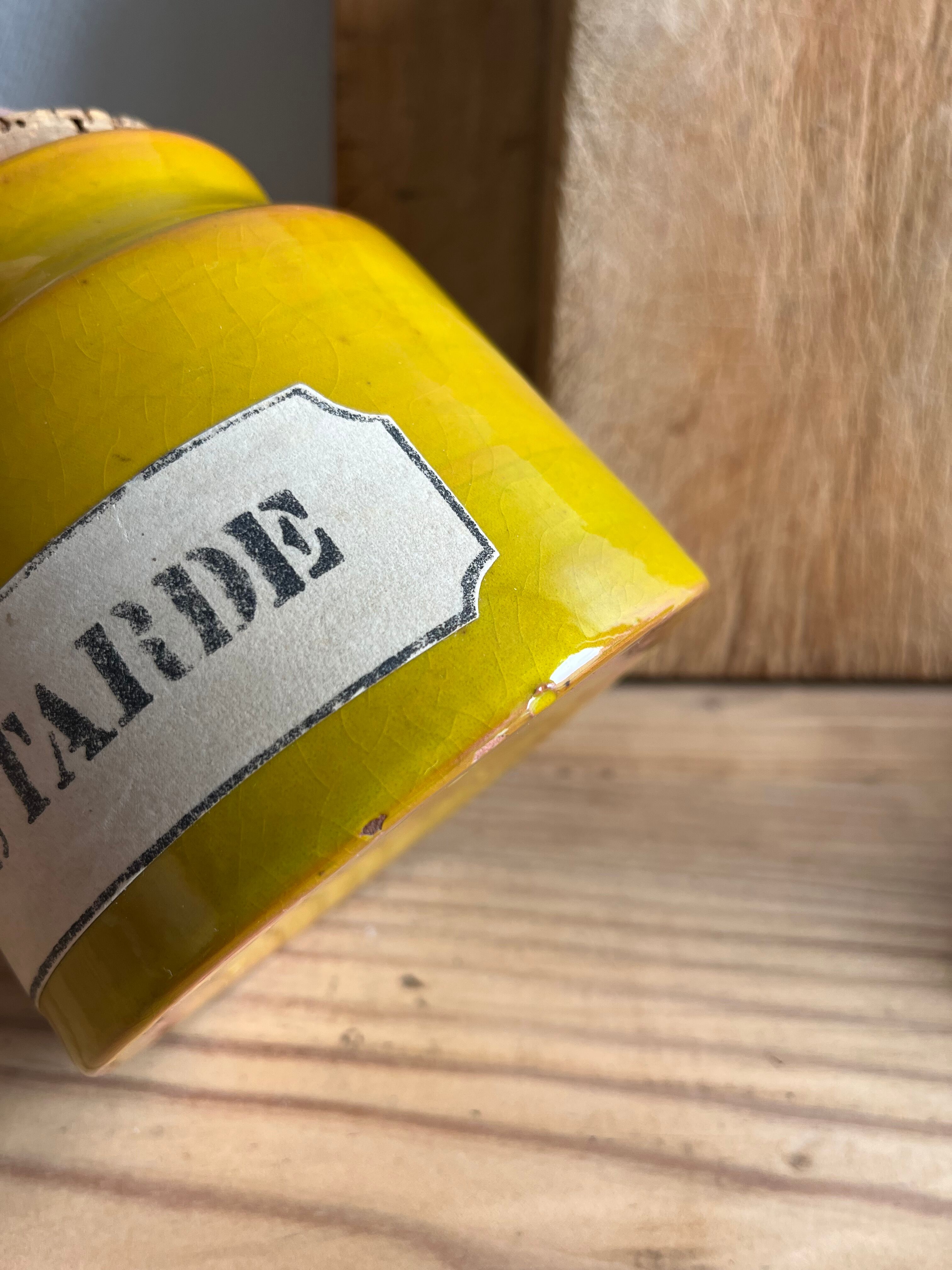 Mado Jolain mustard pot