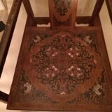 Lacquer armchair Coromandel China 19th century