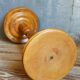 Plant harness in solid wood turned vintage