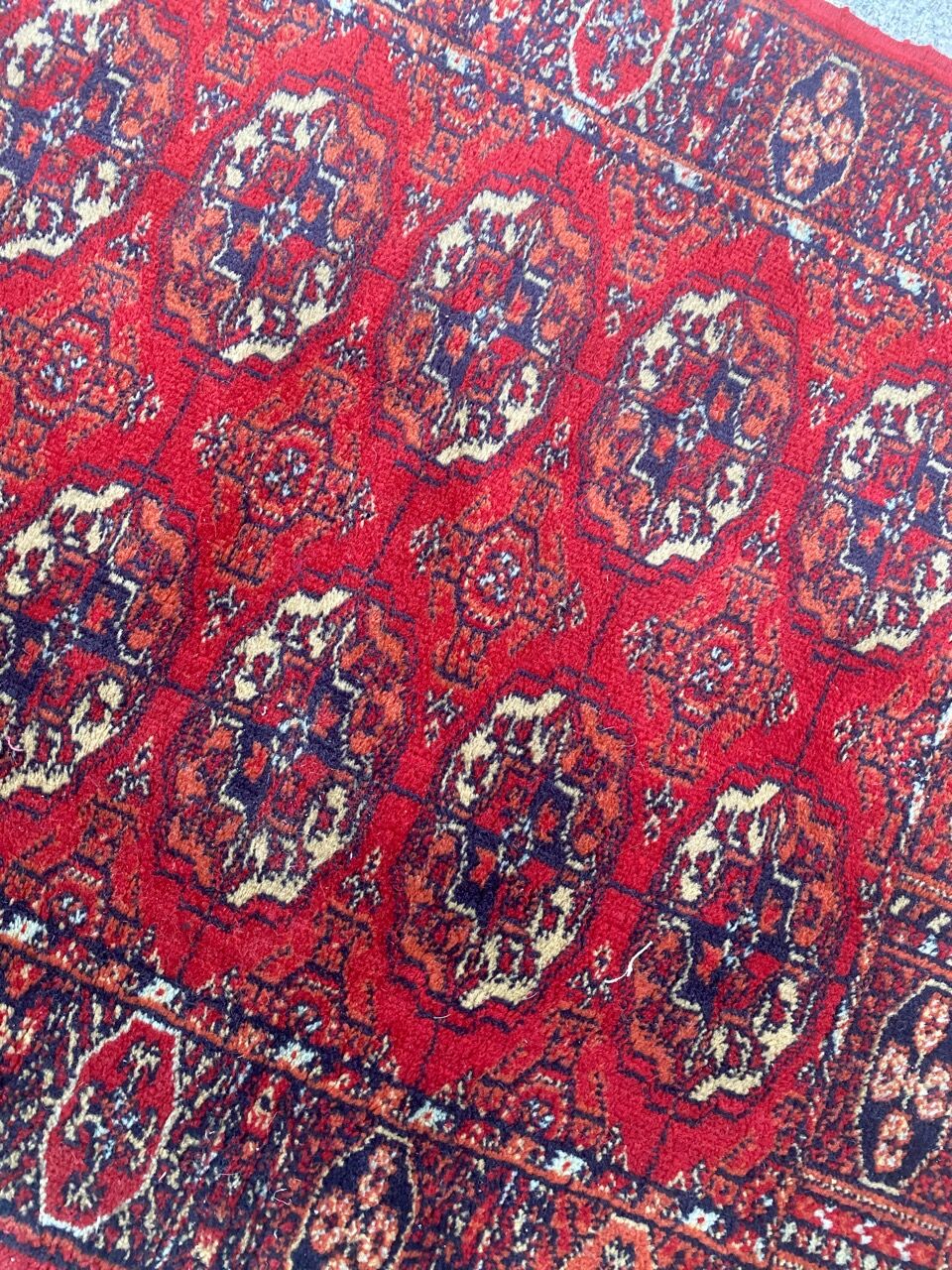 Carpet designs bukhara in wool 70x144 cm