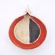 Empty ceramic pocket abstract decoration by Mado Jolain
