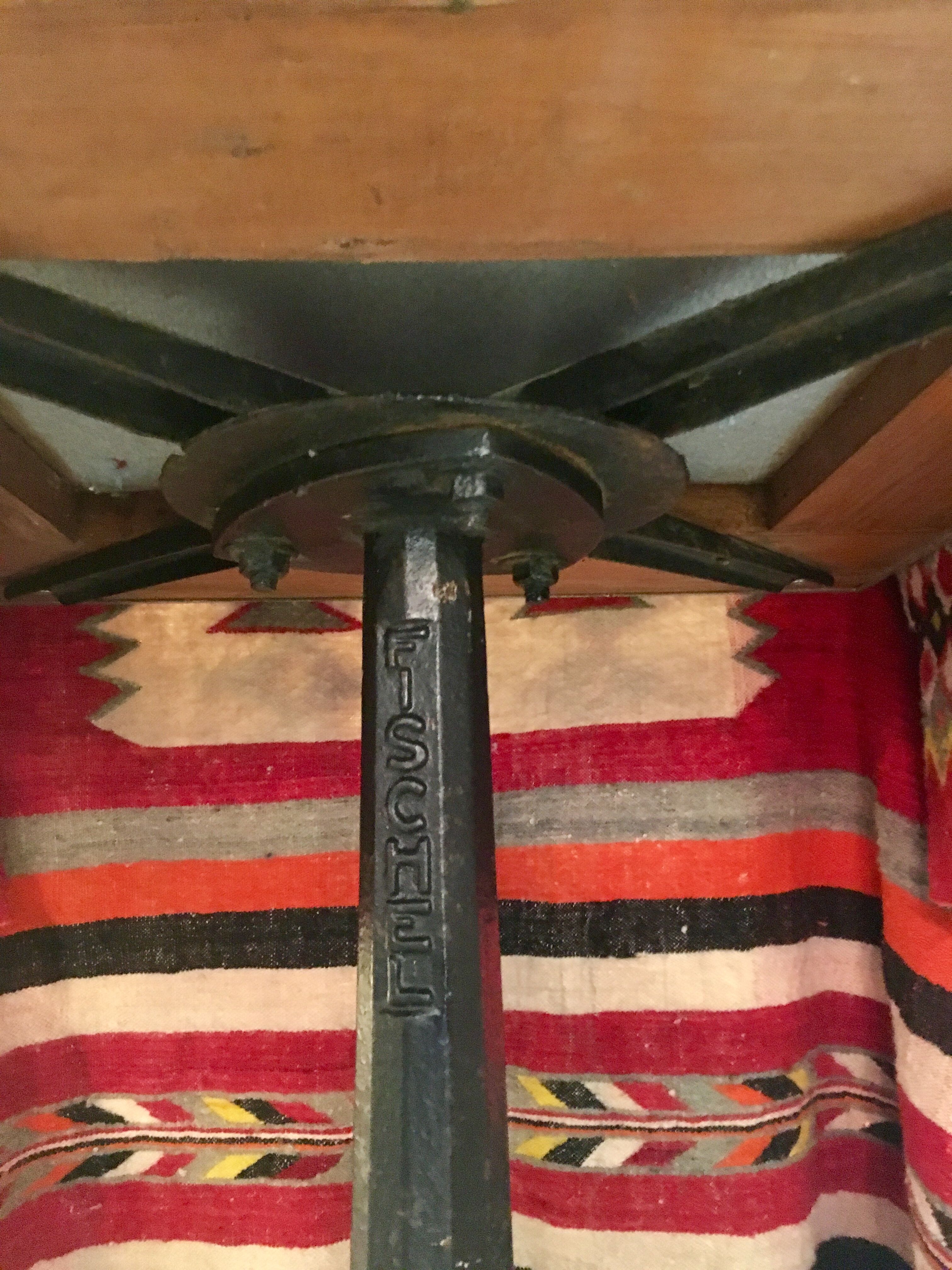 Vintage fischel bistro tables