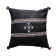 Berber-pom cushion in cotton pompom
