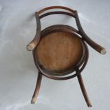 Chaise assise ronde sérigraphiée Fischel