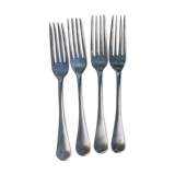 Set of 4 old Nevada Silver D&A forks