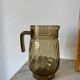 Smoked glass pitcher