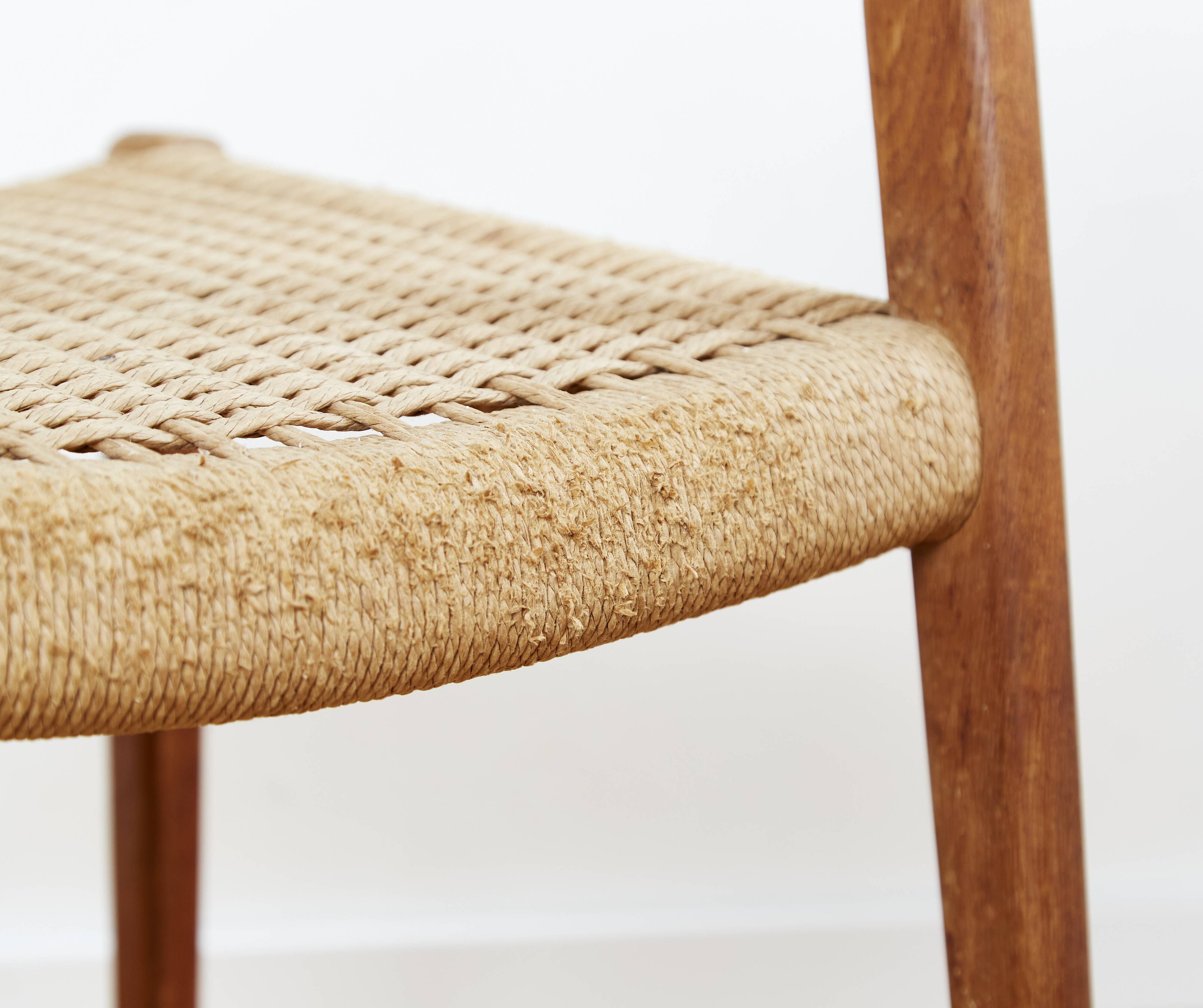 Niels O. Møller No. Dining Chairs No.71 for J. L Moller, Set of 3