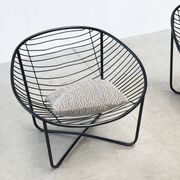 Set of two 1950's lounge chairs by Jean Louis Bonnant