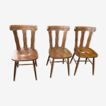 Trio de chaise de bistro vintage chaise de bar
