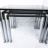70's minimalist nesting tables