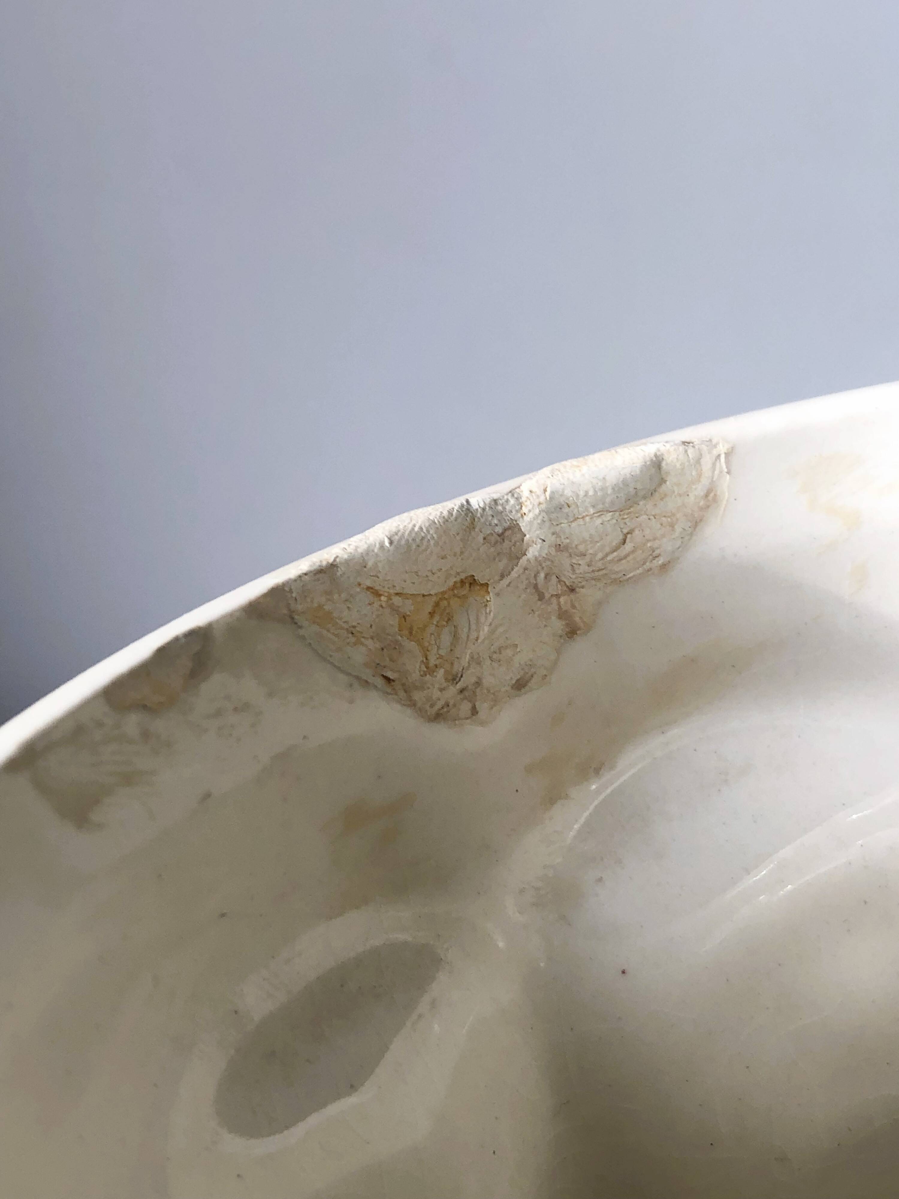 Celery face pot for ceramic utensils