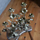 Brass candle holders