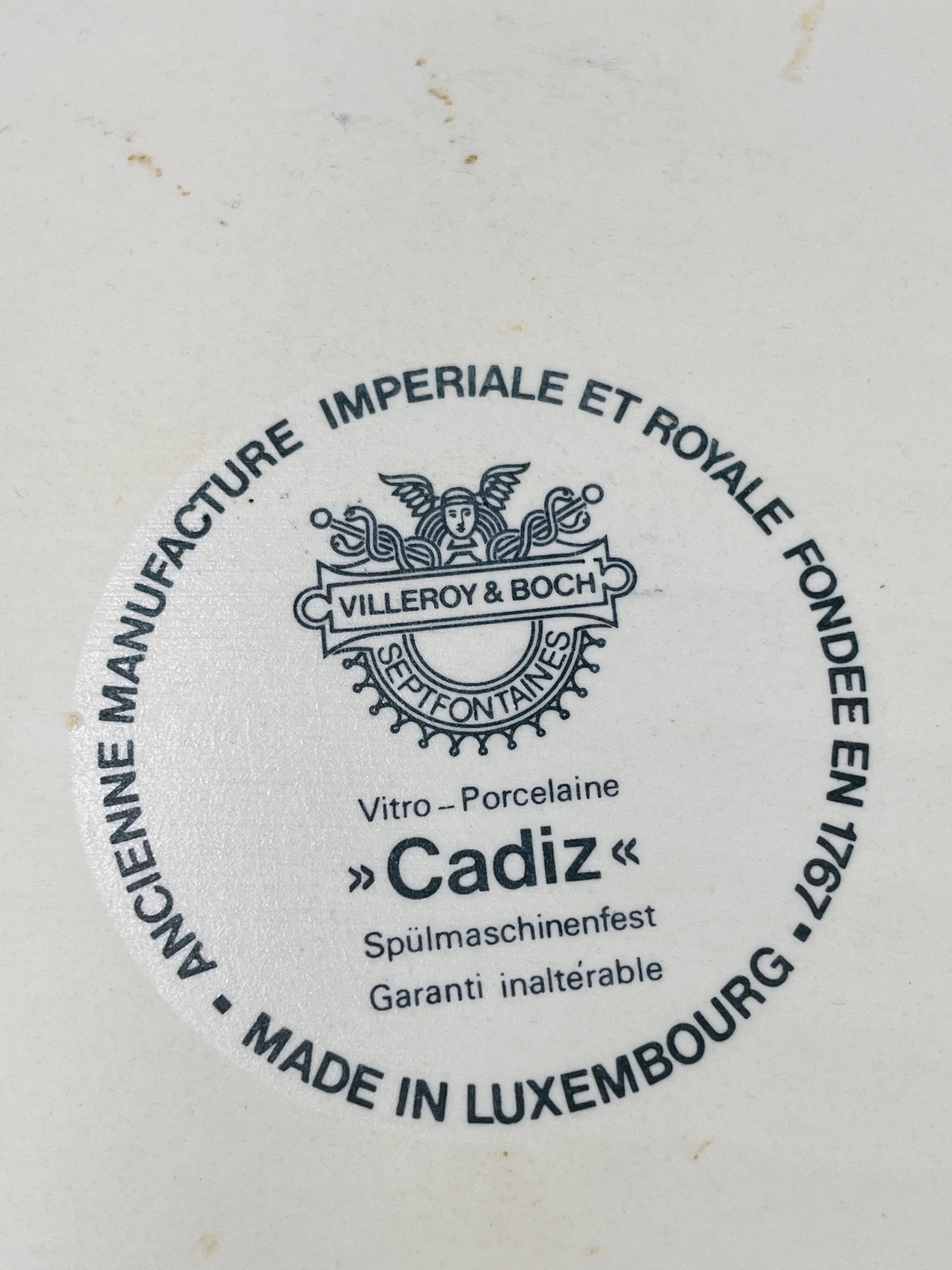 Set of two Cadiz salad bowls by Villeroy & Boch