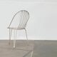 Set of 2 mid-century German metal garden chairs by Mauser Werke Waldeck