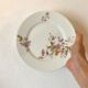 Floral porcelain dessert plates x14