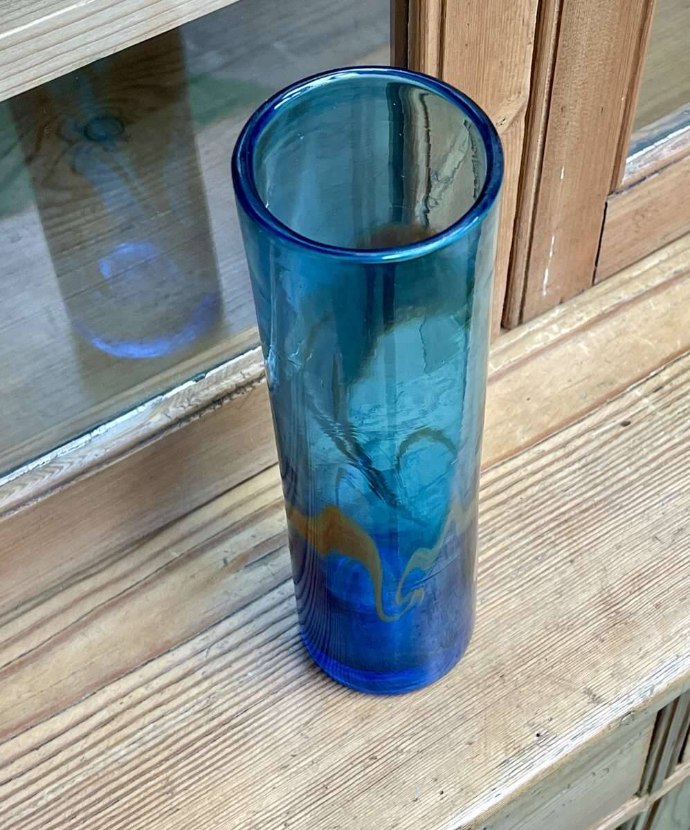 Baluster vase from the Maure Vieil glassworks from the 70s