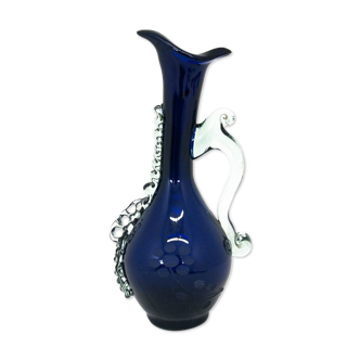 Blue crystal jug