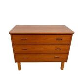 1960s vintage chest of drawers, Danish