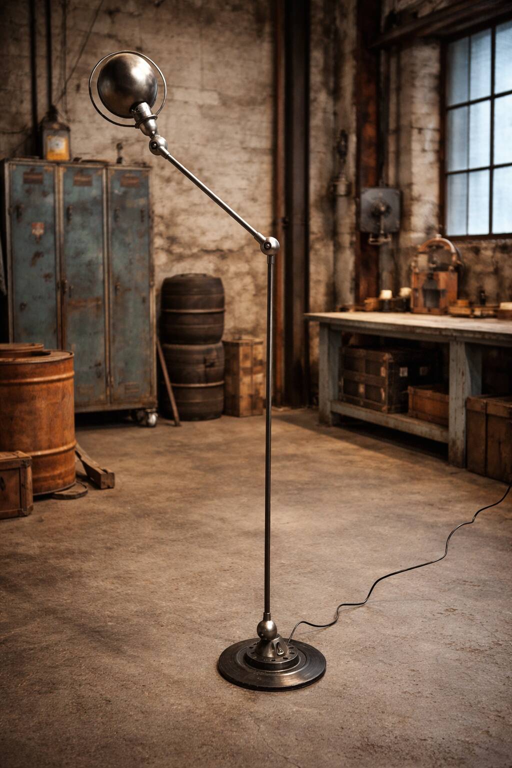 Very beautiful Jielde industrial lamp.