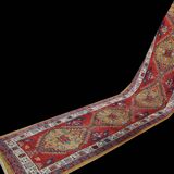 Persian Iran Sarab Runner Rug: 0.98 X 3.72 Meters - Handmade