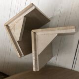 Table basse oeil en pierre