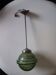 Suspension Art Deco avec un globe en verre soufflé Année 30