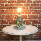 Lamp foot decoration flower