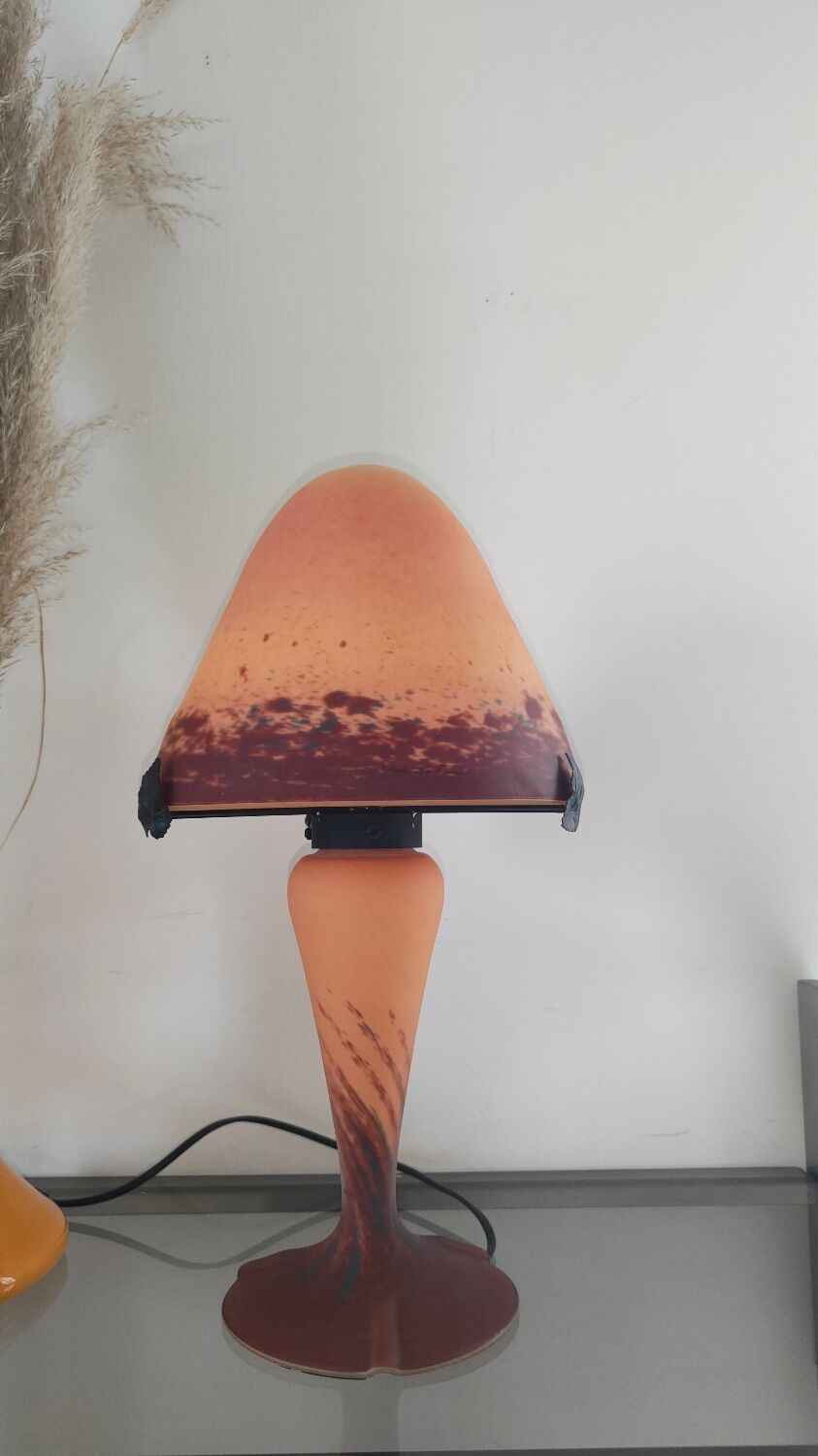 Lampe champignon 1980 Cochelin France