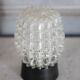 Vintage lamp, RZB Leuchten ceiling light in pineapple-shaped glass