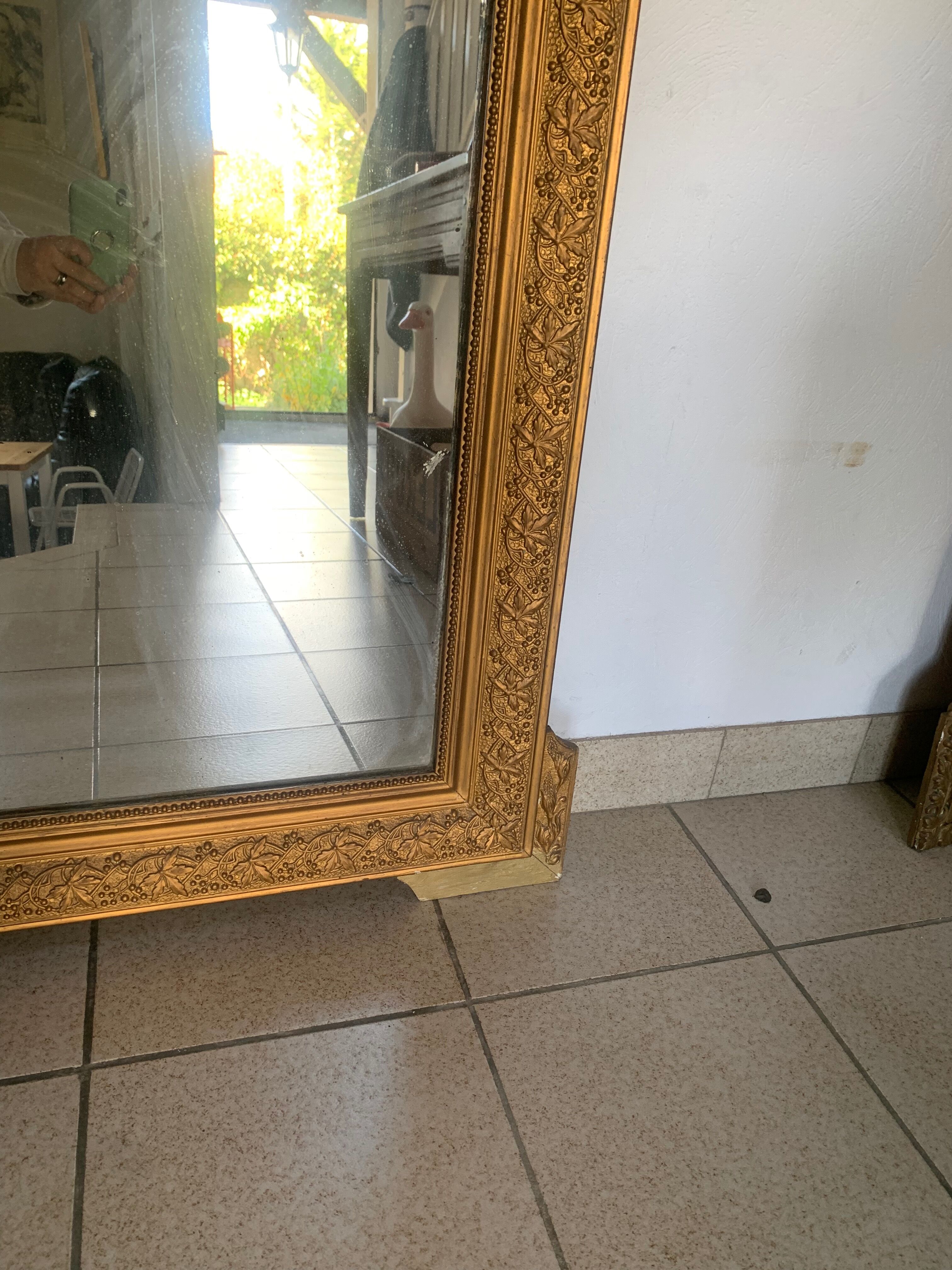 Mirror Louis Philippe 130x90 cm