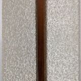 Danish floor lamp in teak and pearly resin from the 50s/60s