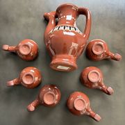 Vintage Bulgarian Drinks Set